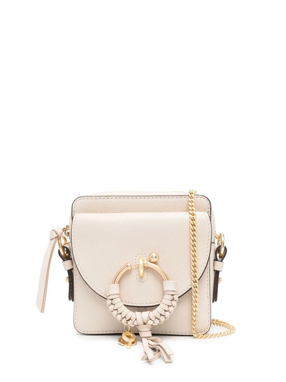 

See by Chloé Joan leather camera bag - Neutrals