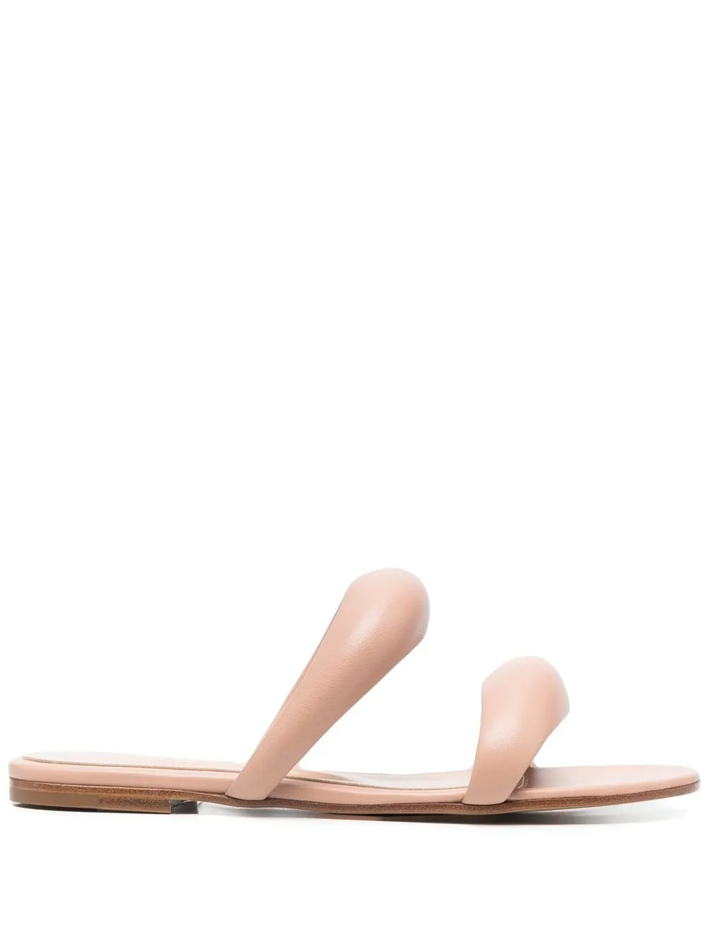 

Gianvito Rossi Bijoux Slide Flat Nappa sandals - Pink