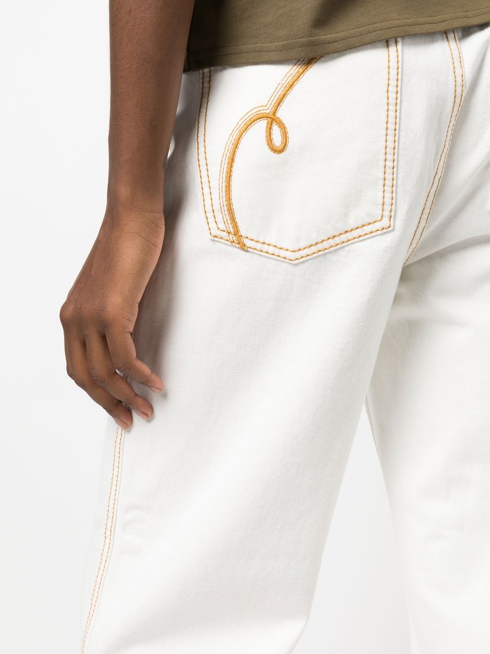 Tory burch hot sale white jeans