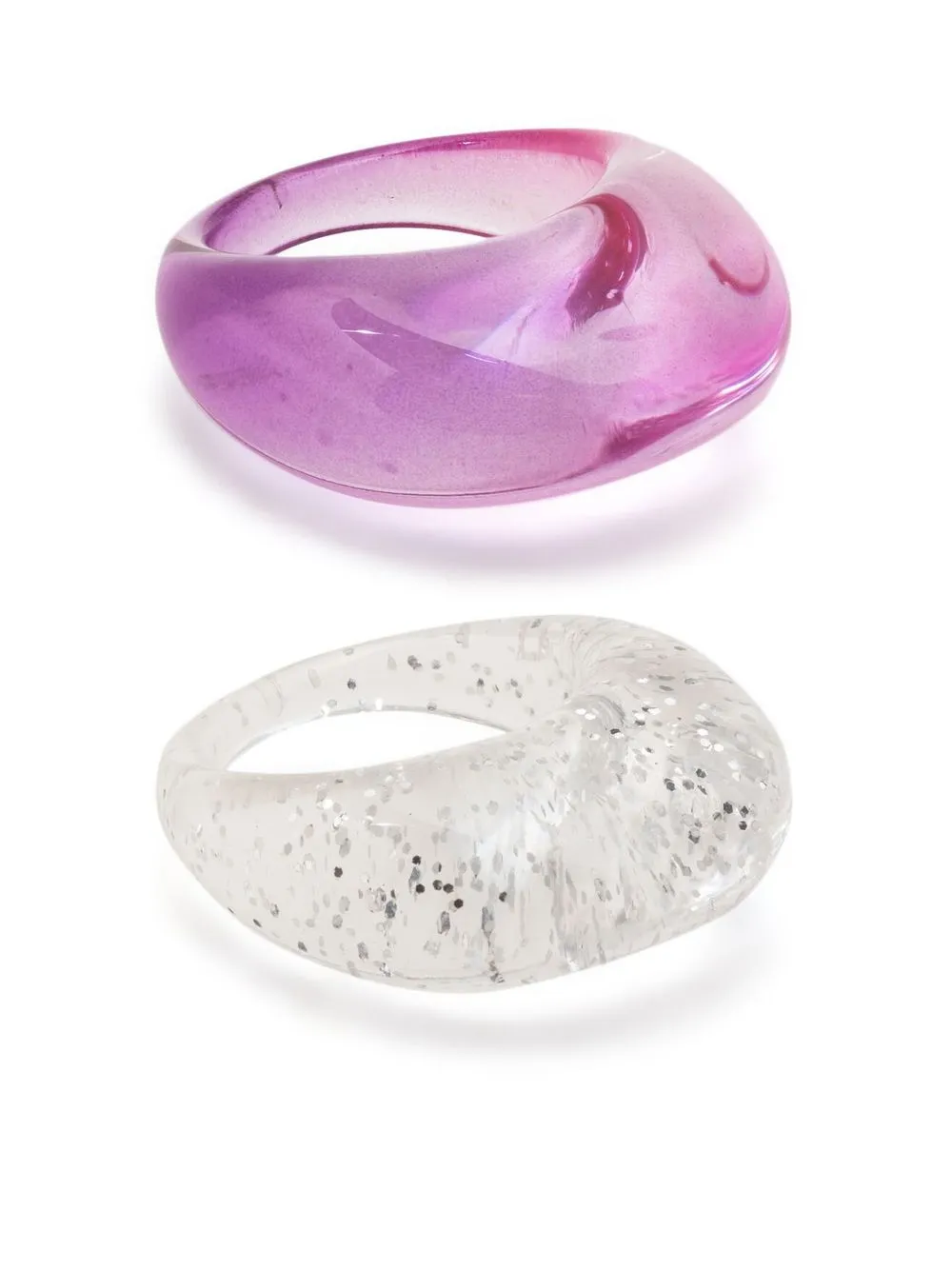 

LA MANSO Sweet Violeta ring set - Purple