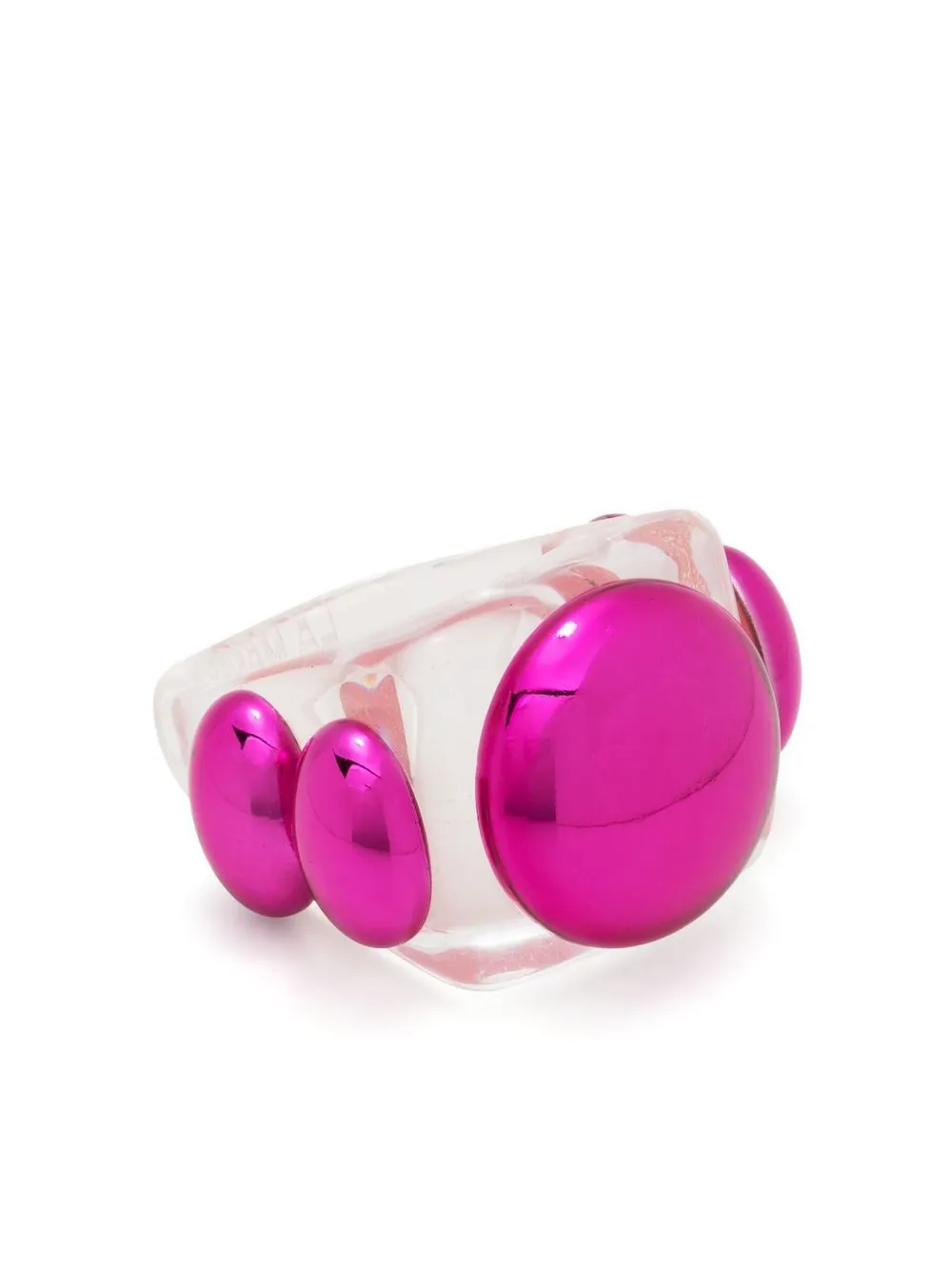 

LA MANSO Barbarella cocktail ring - White