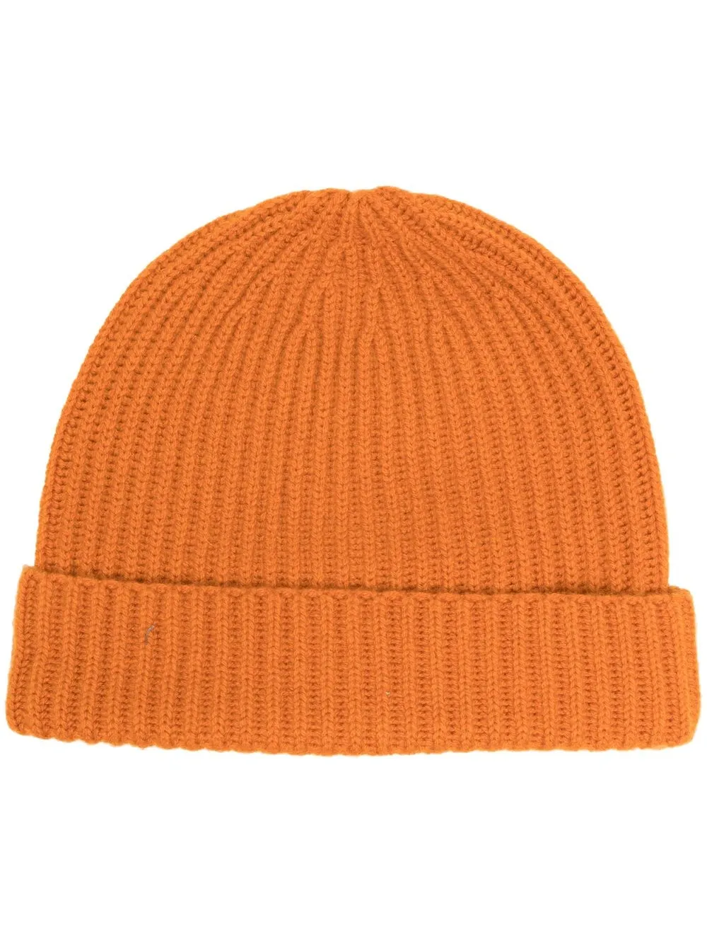 

Boglioli gorro tejido de canalé grueso - Naranja