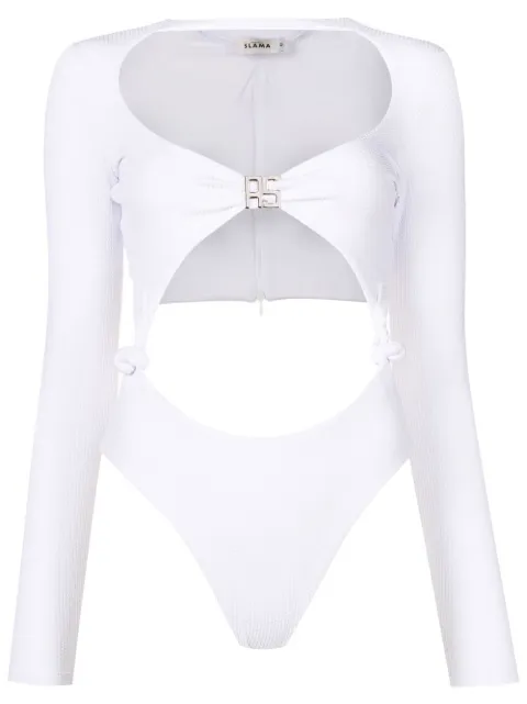 Amir Slama cut-out detail swimsuit