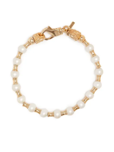 Emanuele Bicocchi pearl-embellished bracelet
