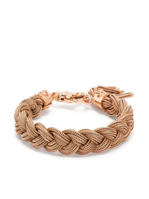 Emanuele Bicocchi braided-chain design bracelet