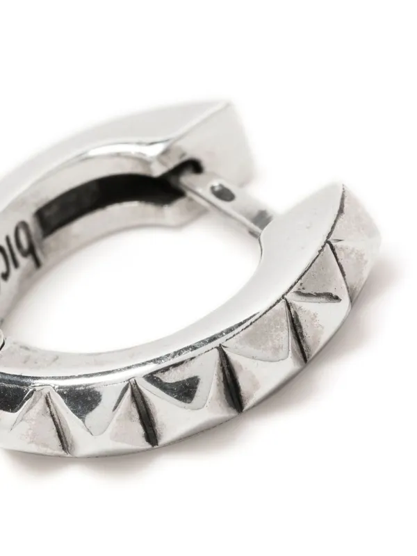 Curve Threader Earring, Sterling Silver | Men's Earrings