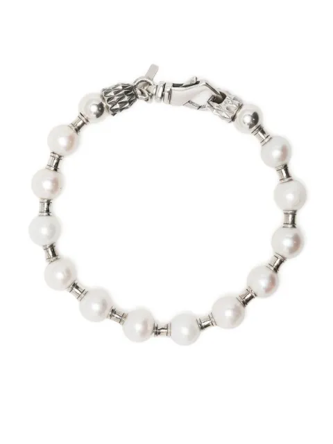 Emanuele Bicocchi bracelet en chaîne à perles