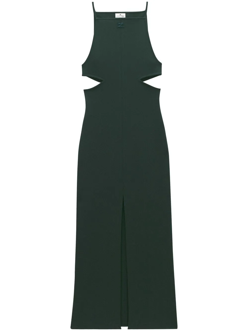 

Courrèges Slash jersey midi-dress - Black