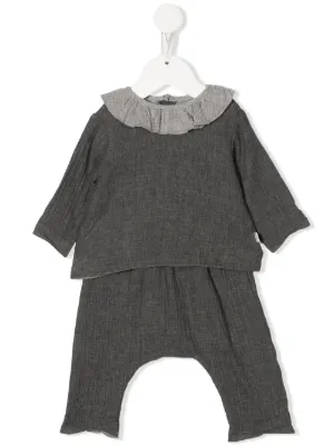 Grigio Tutina con applicazione Farfetch Abbigliamento Intimo Pagliaccetti 