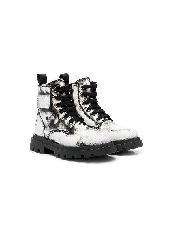 maison margiela distressed boots