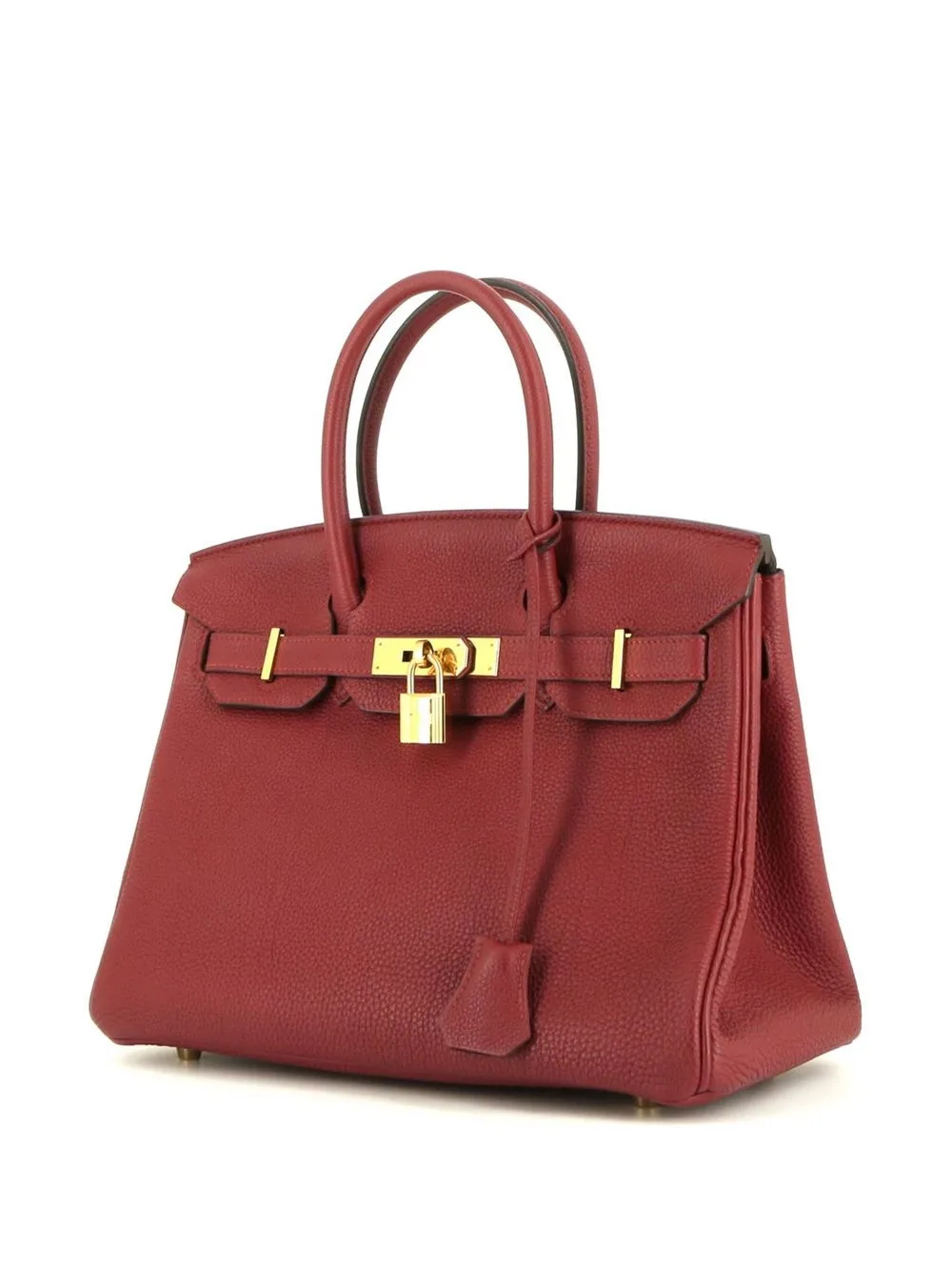 Hermès - 2016 pre-owned Birkin 30 handbag - women - Leather - One Size - Red 2