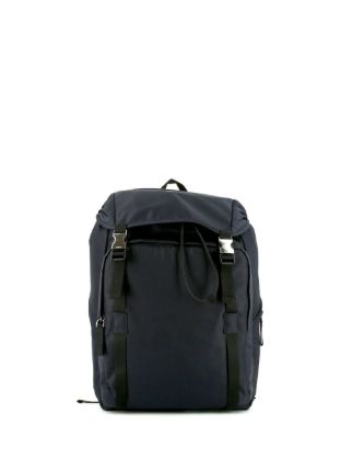 Prada Pre-Owned Flap Nylon Backpack - Farfetch