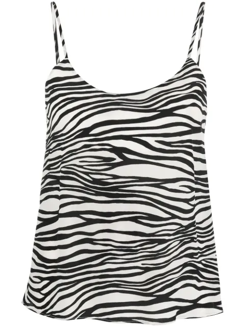 'S Max Mara zebra-print vest top