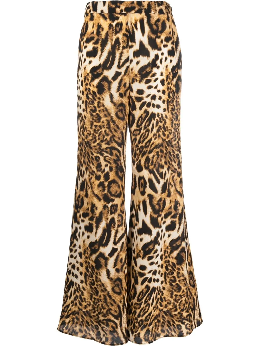 

Boutique Moschino pantalones acampanados con animal print - Neutro