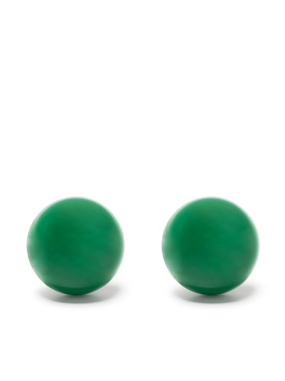 

Emporio Armani statement dome earrings - Green