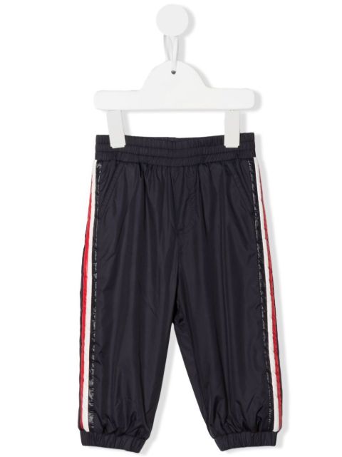 Moncler Enfant Trainingsbroek met gestreept detail