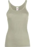 RE/DONE ribbed-knit tank top - Green