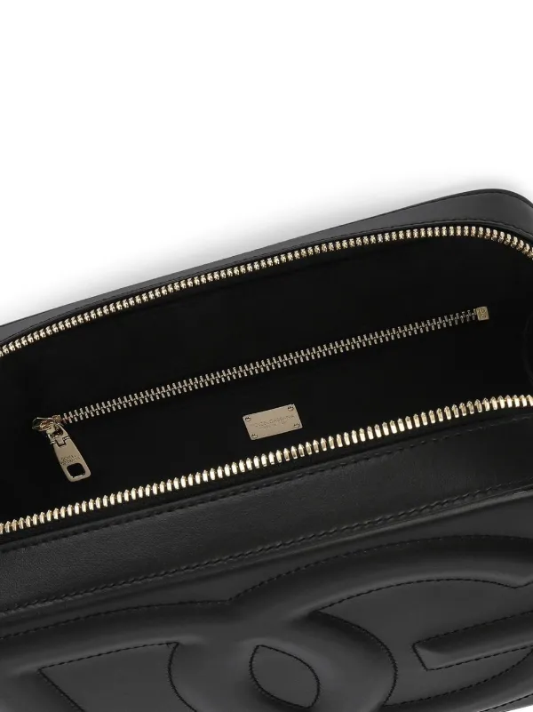 Dolce & Gabbana Medium DG Logo Camera Bag | Black | FARFETCH