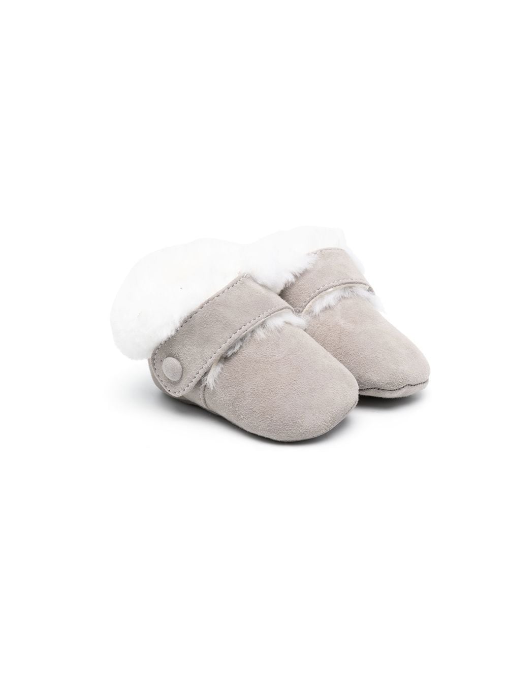 Age Of Innocence Babies' Mini Muni Suede Shoes In 灰色