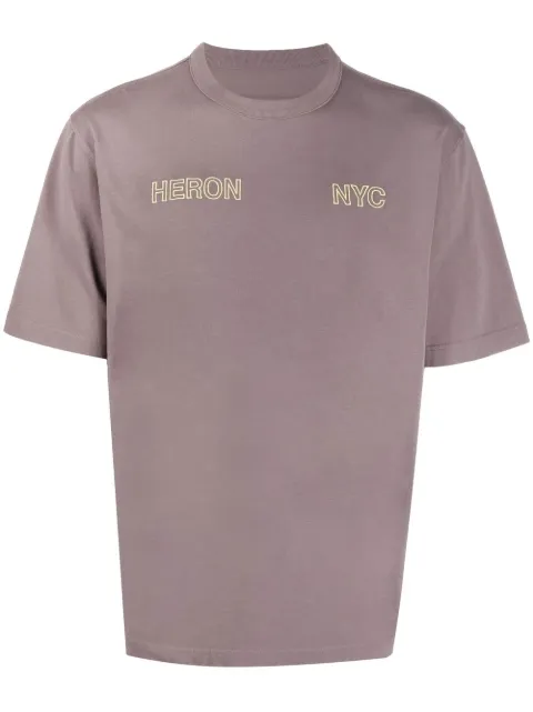 Heron Preston logo-print cotton T-shirt