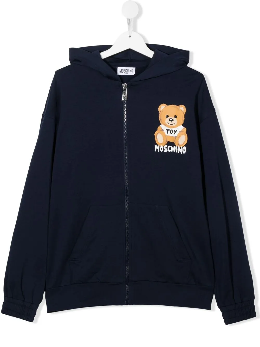 

Moschino Kids hoodie con motivo Teddy Bear - Azul