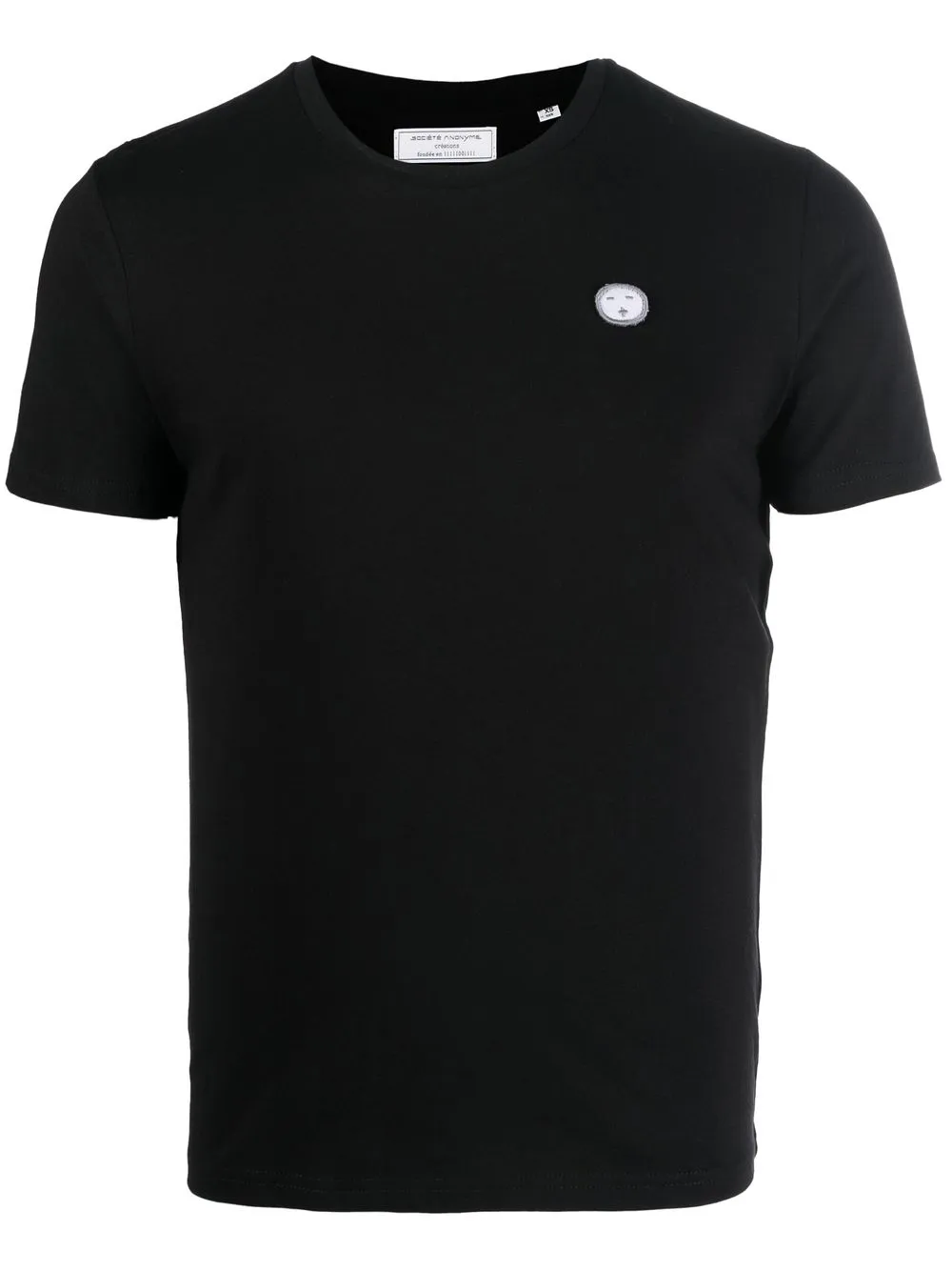 Société Anonyme logo-patch Cotton T-shirt - Farfetch