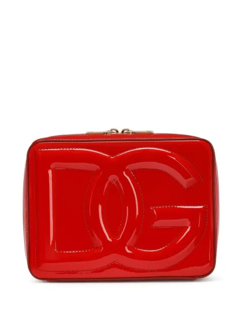 Dolce & Gabbana bolsa cámara con logo DG mediana