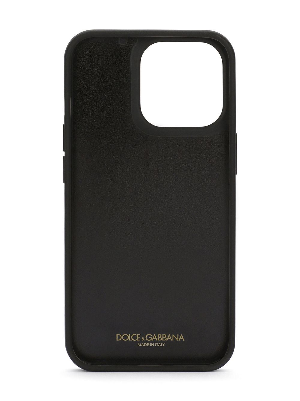 Dolce & Gabbana iPhone hoesje met logo reliëf - Roze