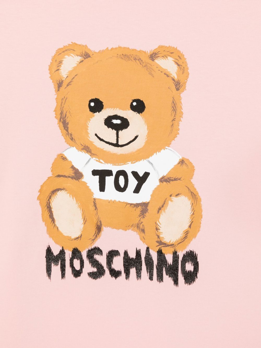 Moschino Kids Teddy Bear Motif T-shirt - Farfetch