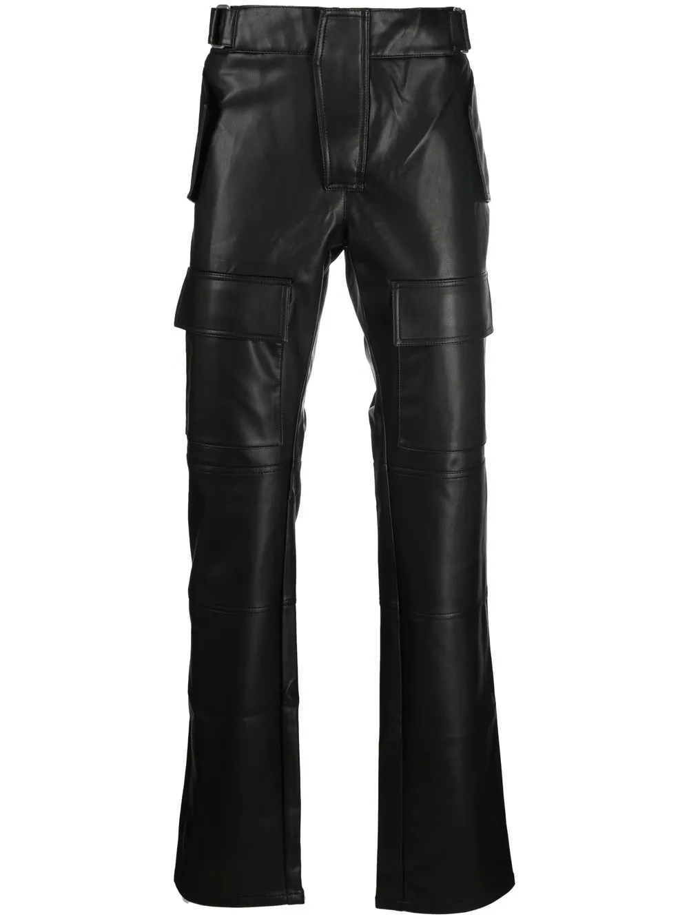 

MISBHV pantalones rectos estilo biker - Negro