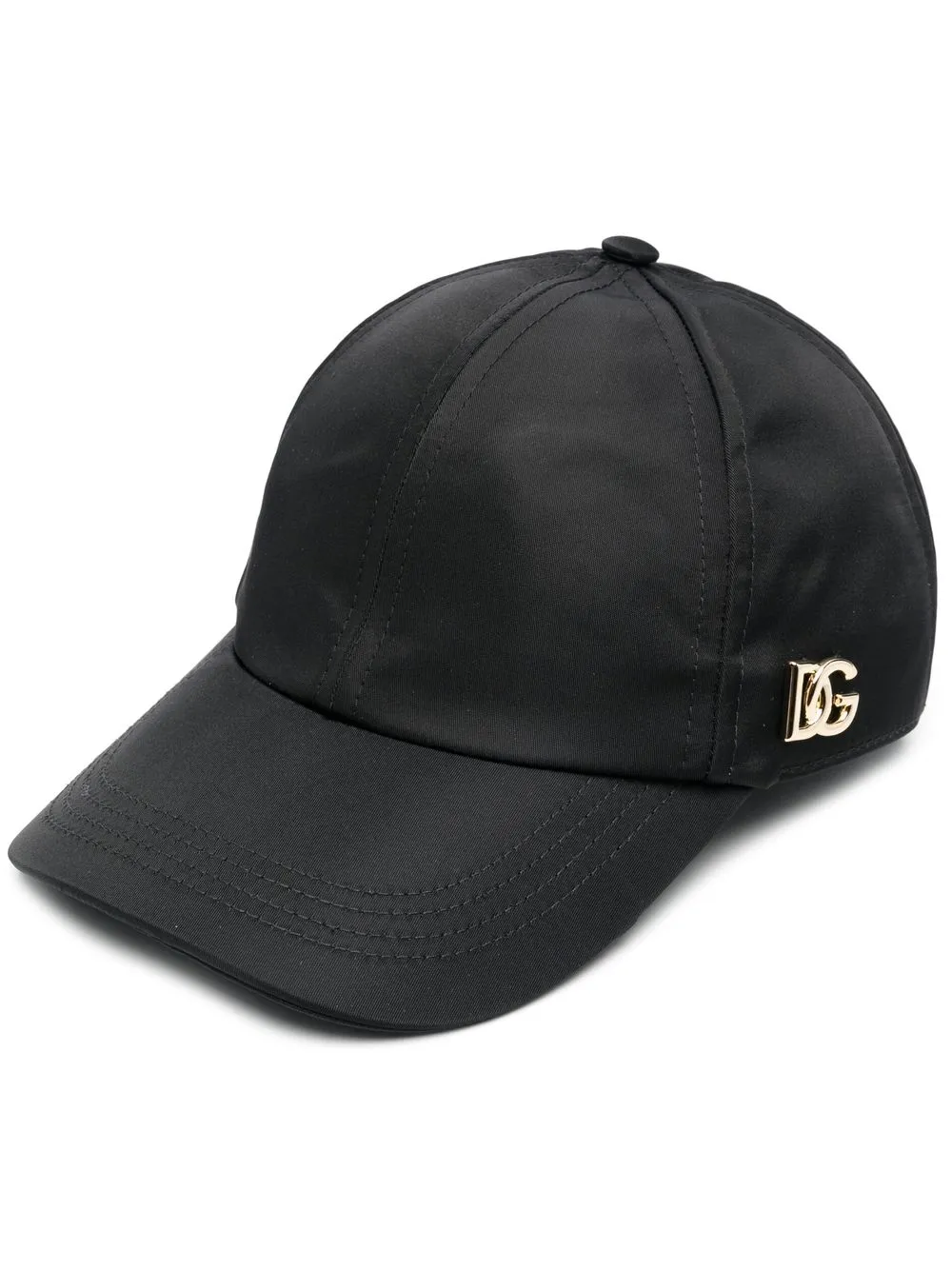 

Dolce & Gabbana gorra con placa del logo - Negro