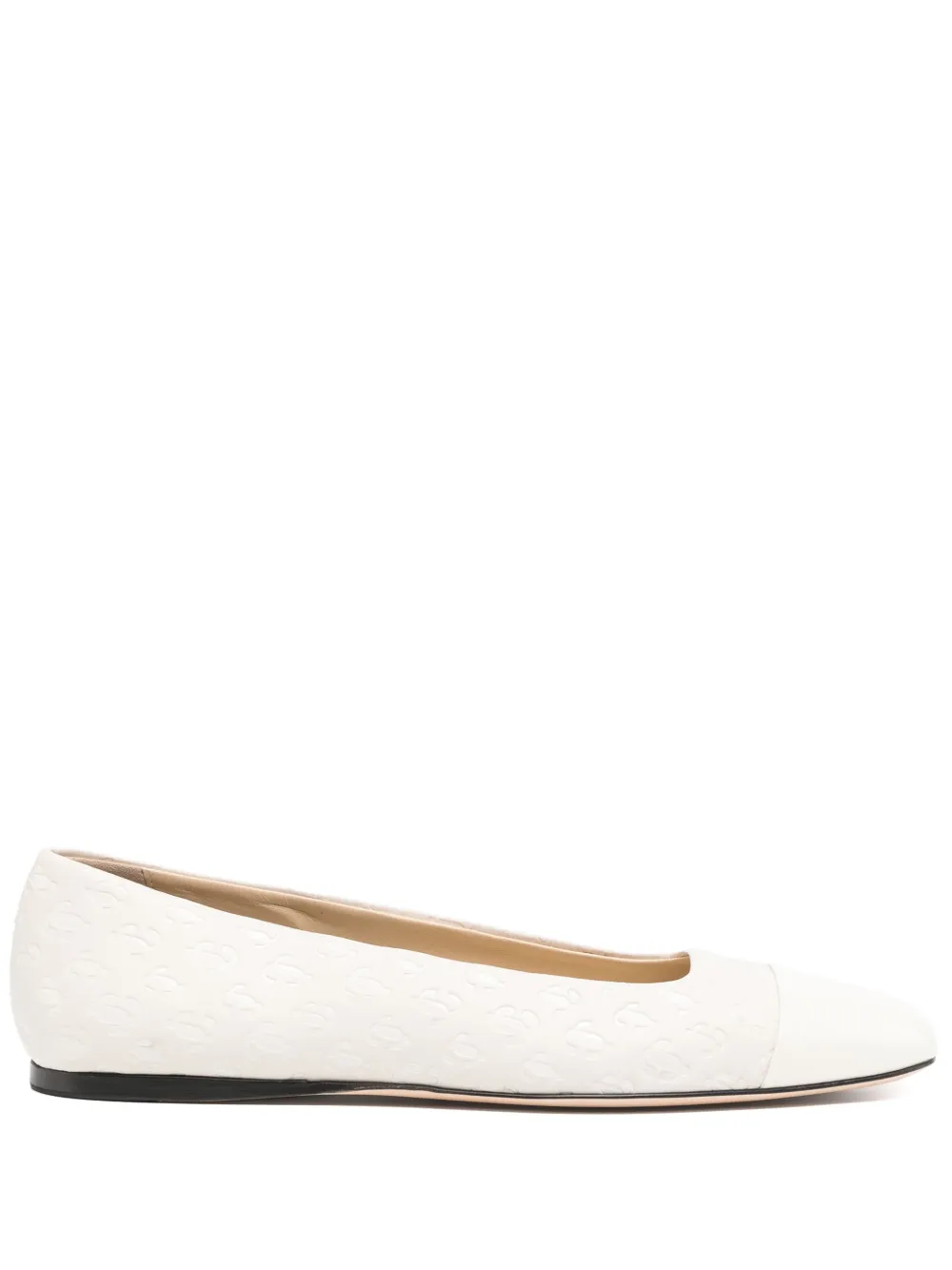 Jimmy Choo Waston ballerina shoes White