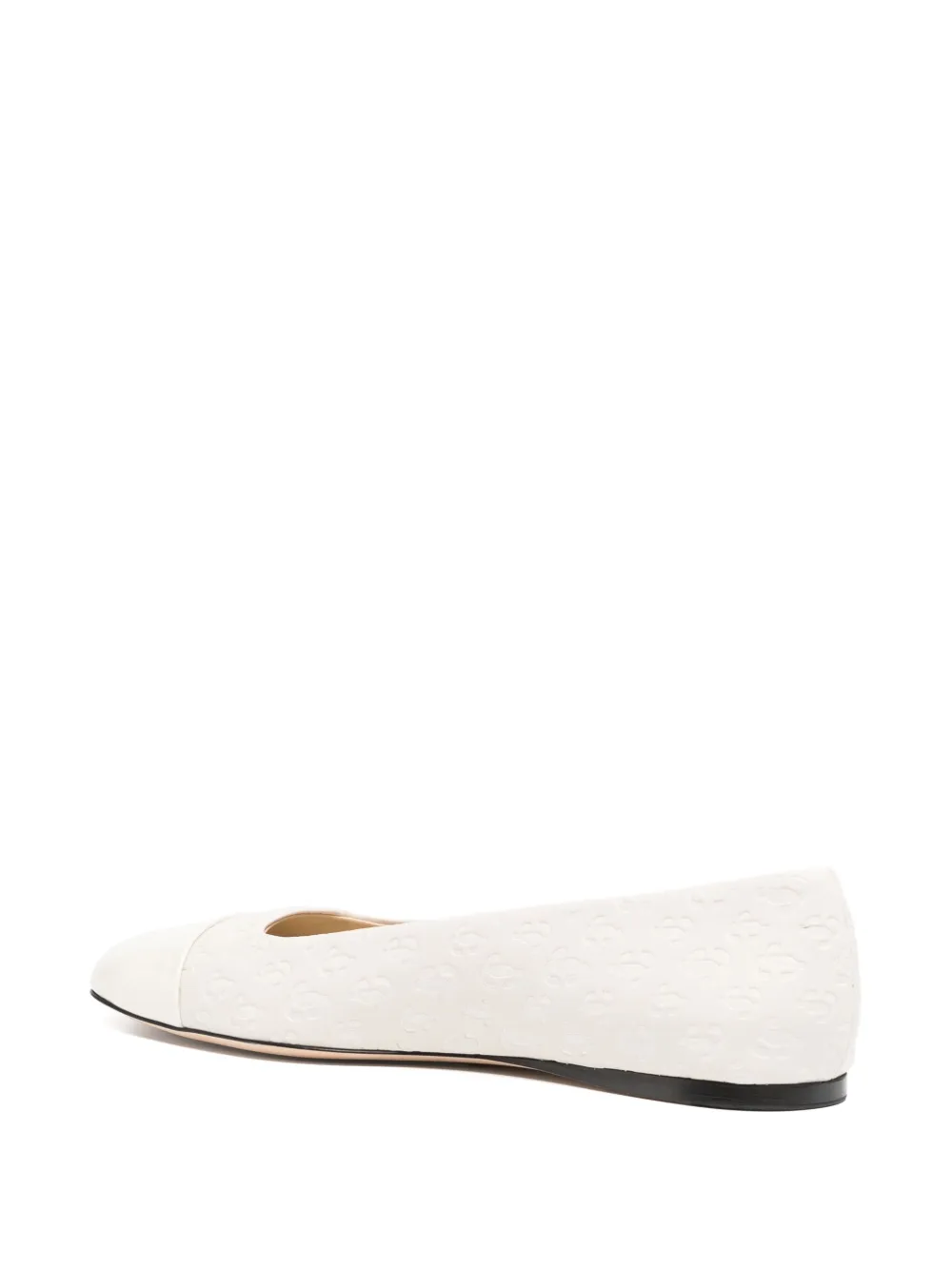 Jimmy Choo Waston ballerina shoes White