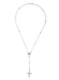 Emanuele Bicocchi pearl rosary necklace - White
