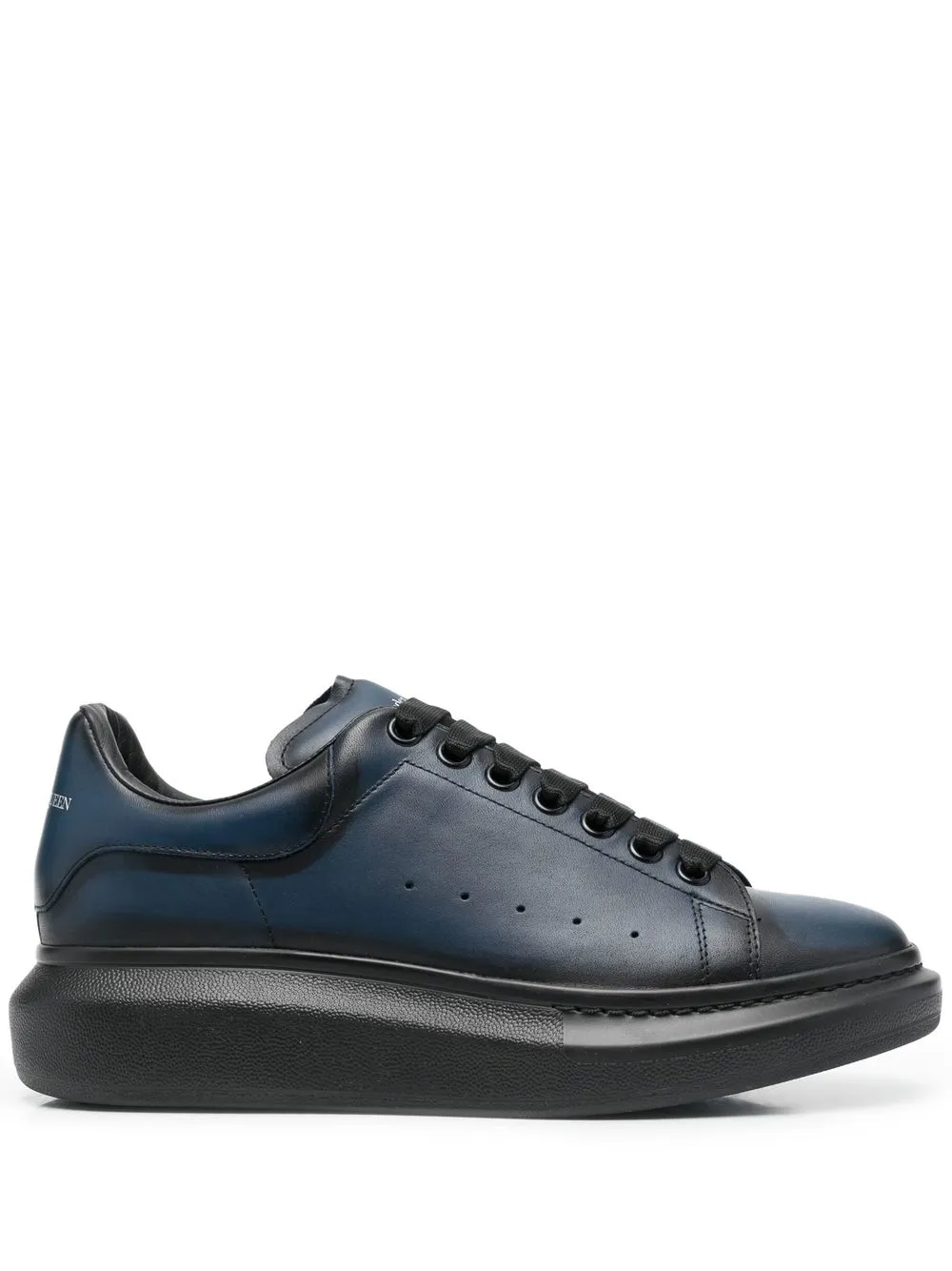 

Alexander McQueen leather low-top sneakers - Blue