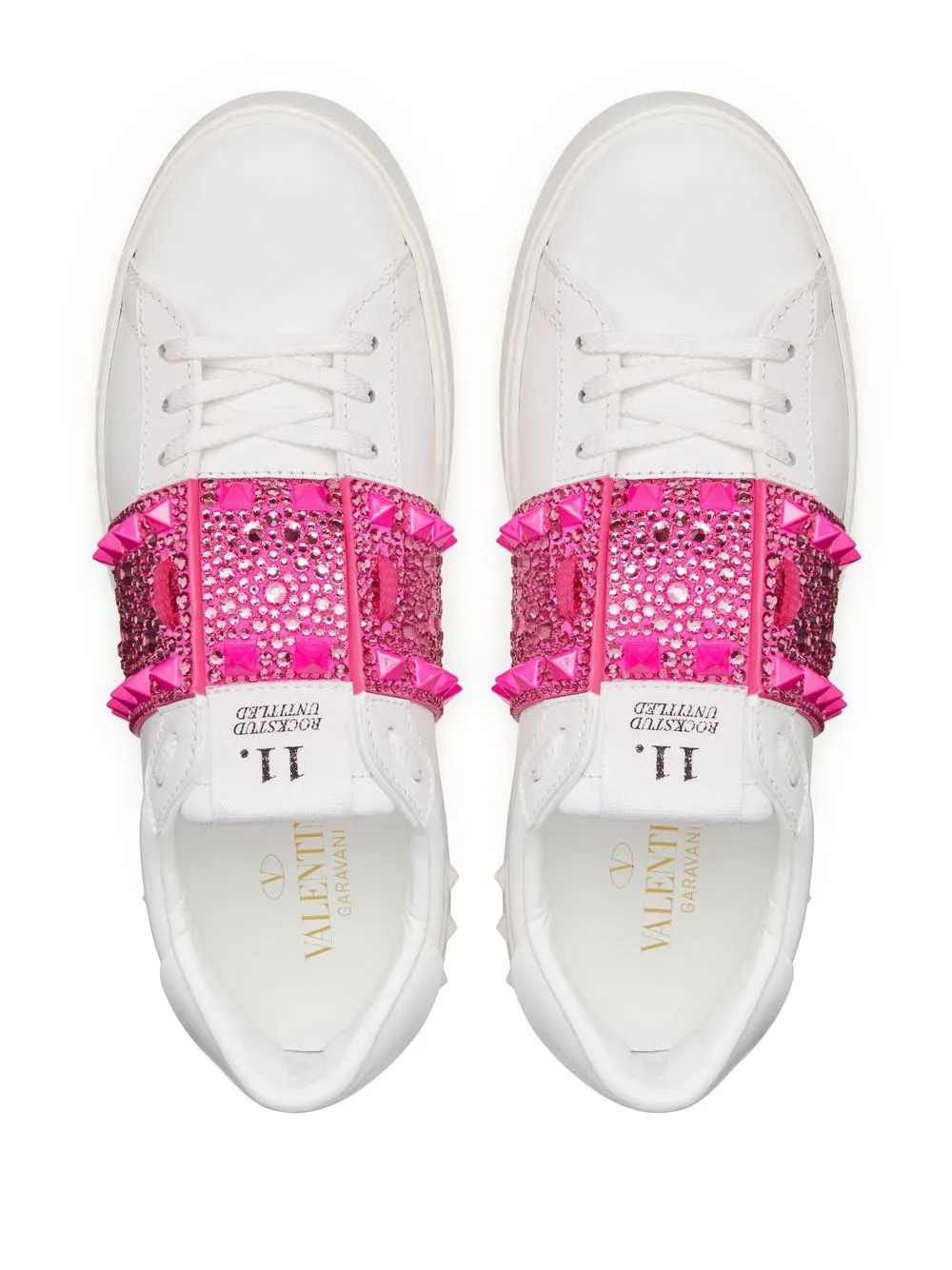 Glitter valentino trainers deals