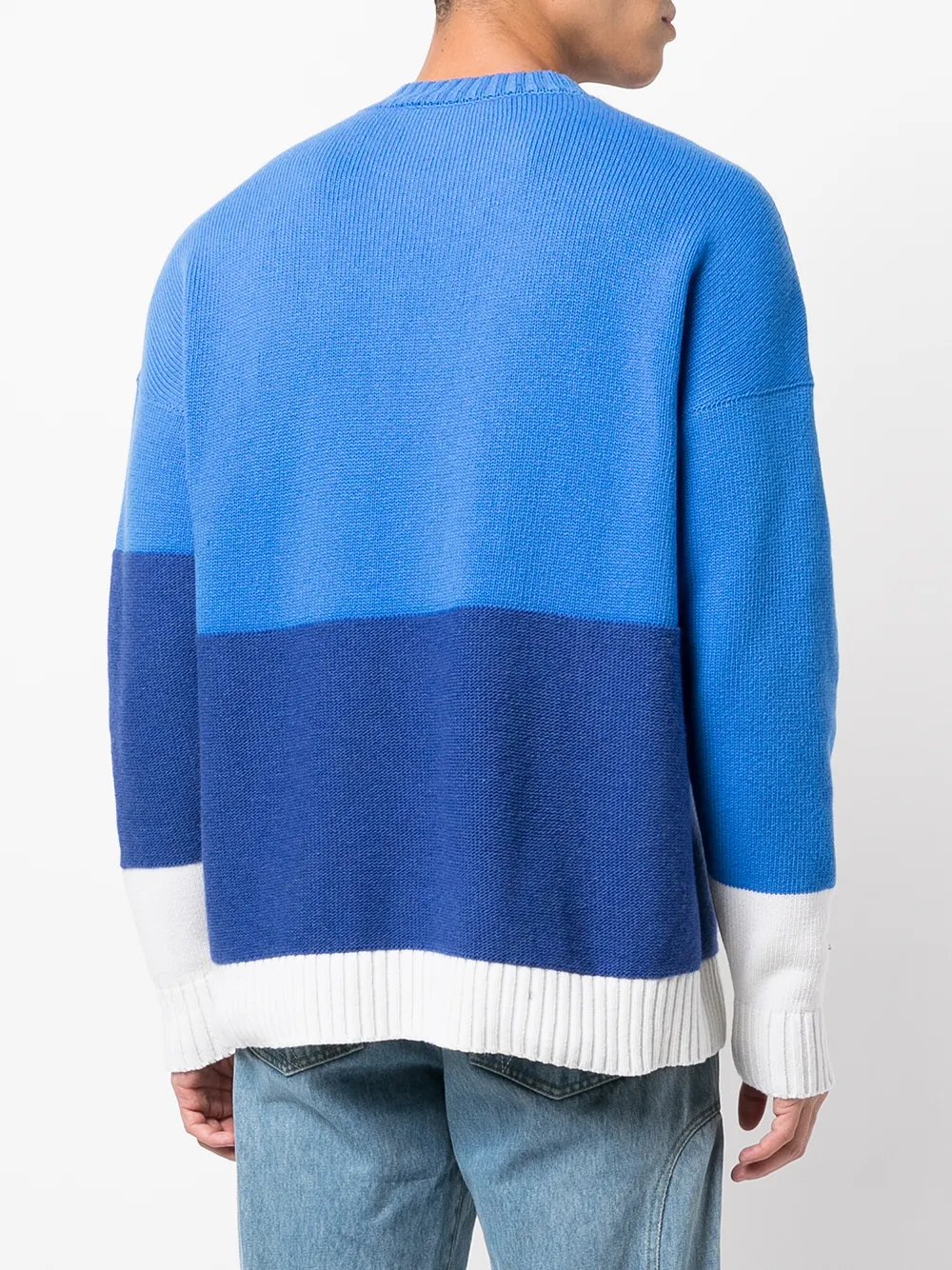 OffWhite colourblock Jumper Farfetch