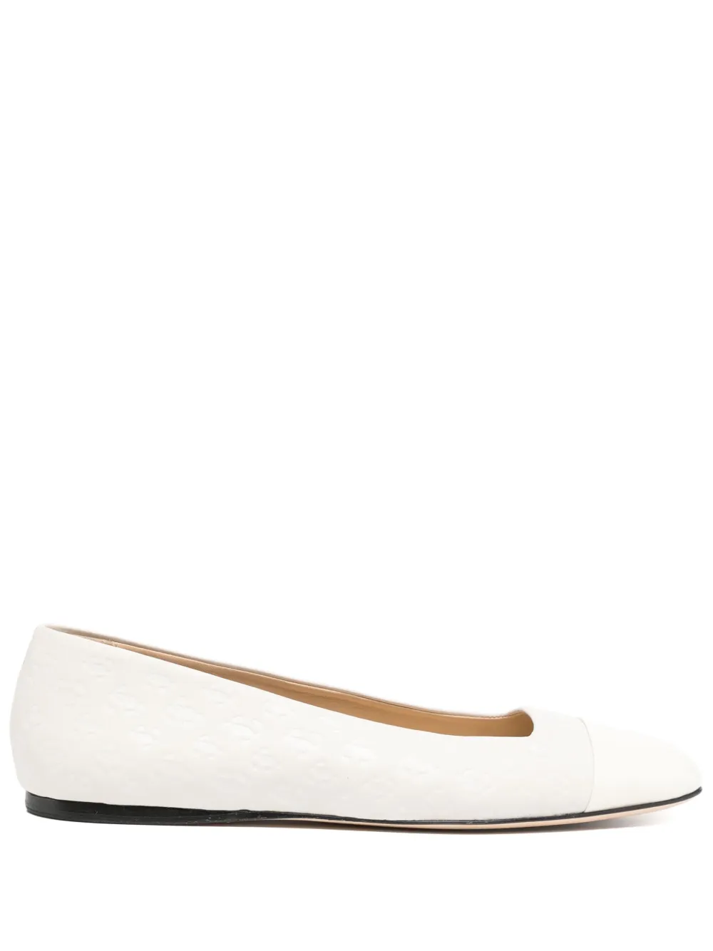 Jimmy Choo Waston ballerina shoes White