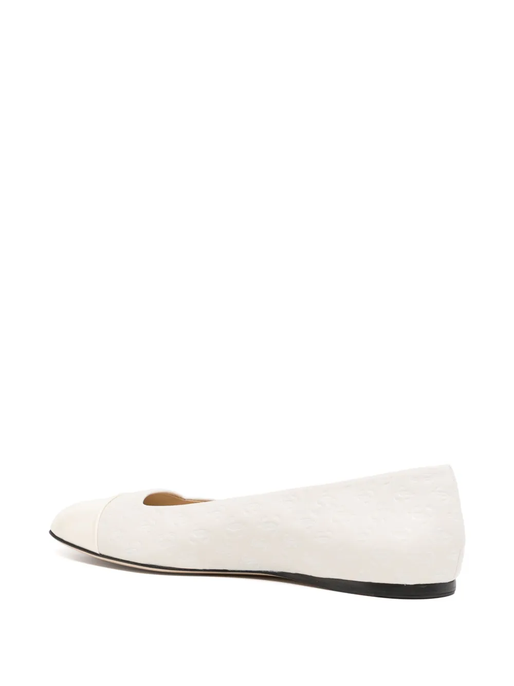 Jimmy Choo Waston ballerina shoes White