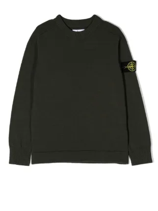 Junior white clearance stone island jumper