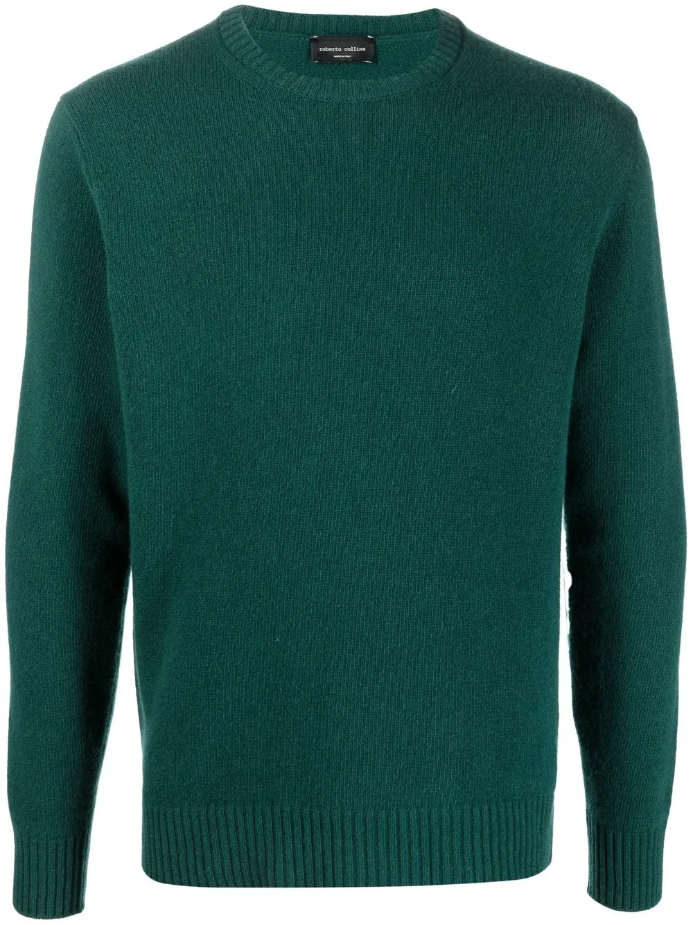 

Roberto Collina crew-neck long-sleeve jumper - Green