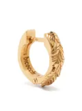 Emanuele Bicocchi single hoop leaf earring - Gold