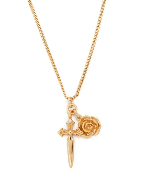 Collier à pendentif croix - Emanuele Bicocchi - Modalova