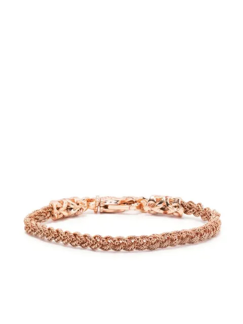 Emanuele Bicocchi braided chain-link bracelet
