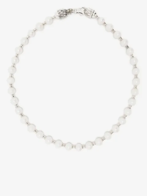Emanuele Bicocchi bead-embellished pearl necklace