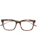 Barton Perreira tortoiseshell square-frame glasses - Brown