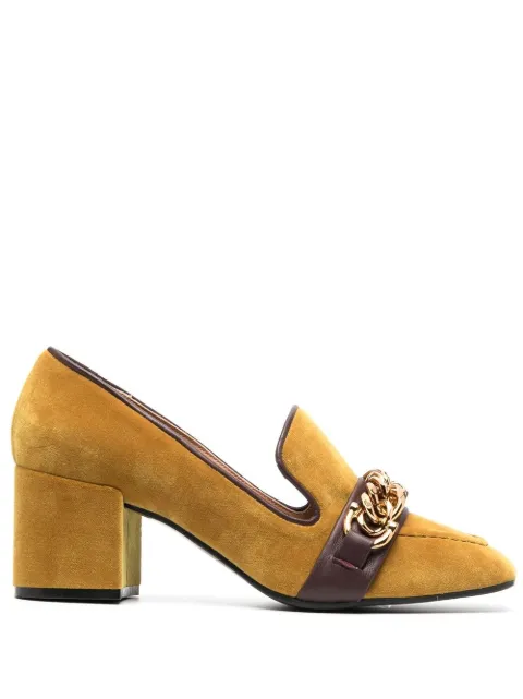 Heli velvet-effect 70mm loafers