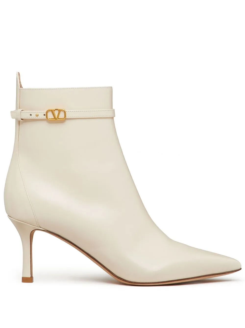 

Valentino Garavani Tan-Go 70mm leather ankle boots - Neutrals