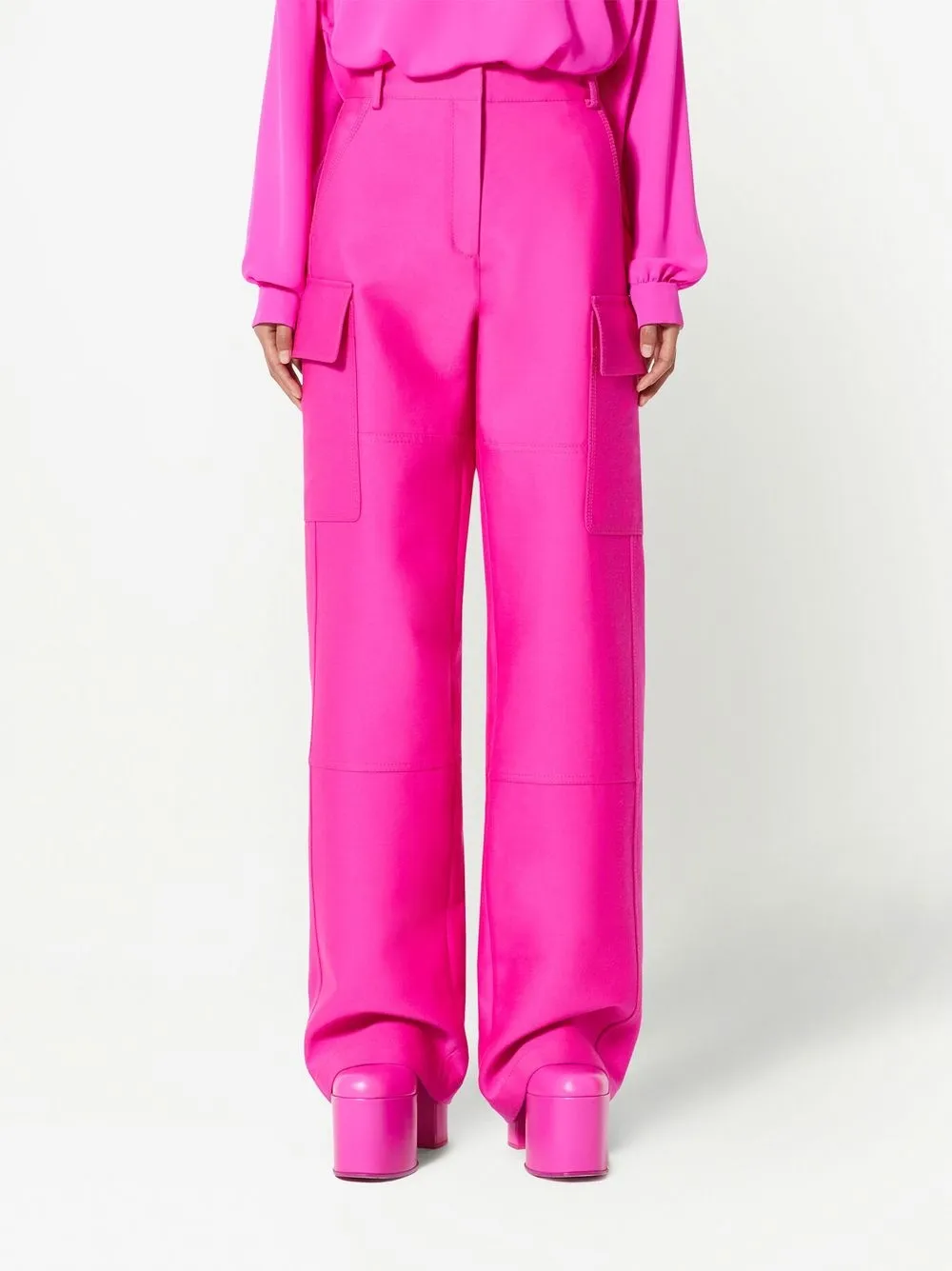 Valentino Garavani Cargo broek Roze