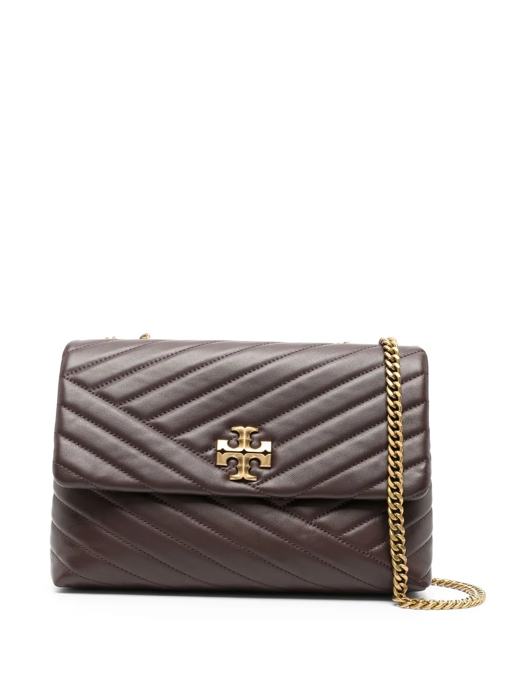 

Tory Burch Kira chevron shoulder bag - Brown